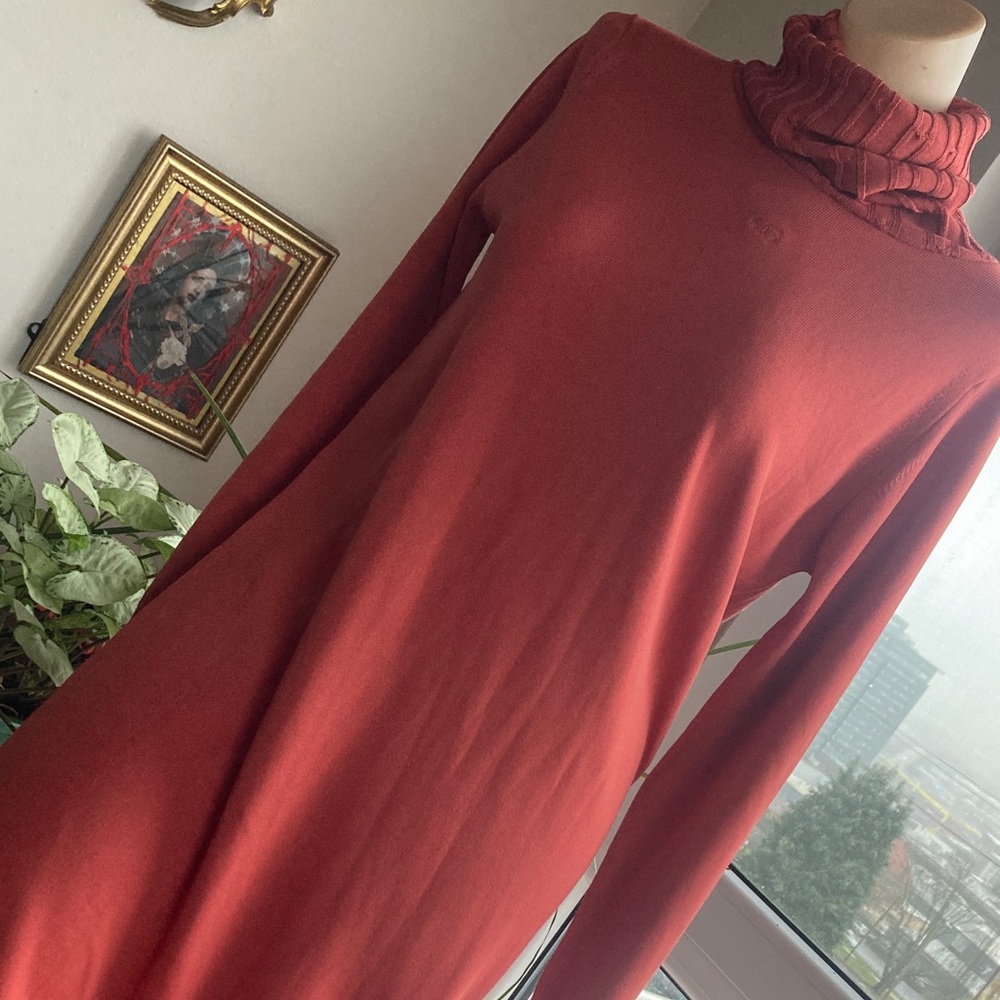Vintage Givenchy Sport Terracotta Midi Dress